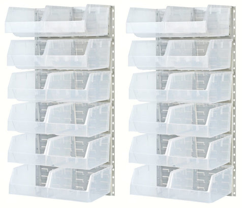 AM33CLK Clear Medical Bin and Louver Kit
