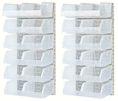 AM33CLK Clear Medical Bin and Louver Kit