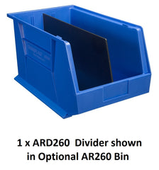 ARD260 Pack of 12 Bin Divider