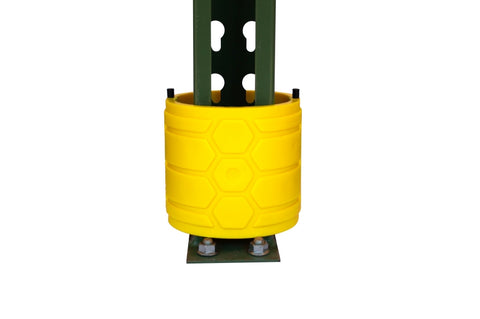 AX115 Pack of 25 VISIPLAS Pallet Deflectors with Internal Diameter of 4.5"|AX115 Paquete de 25 VISIPLAS Deflector de Pallets - Diámetro interno de 4.5"